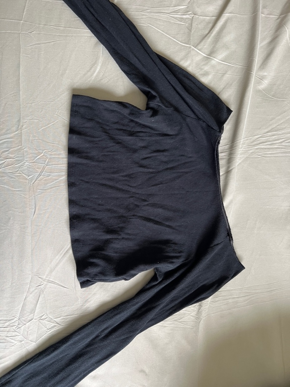 Black Off-Shoulder Women’s Top
